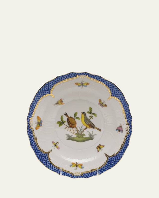 Rothschild Blue Motif 07 Salad Plate